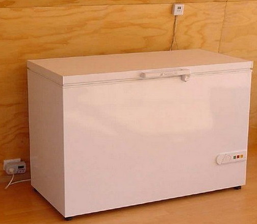 how to convert a chest freezer to a fridge | John's ... walking freezer wire diagram 